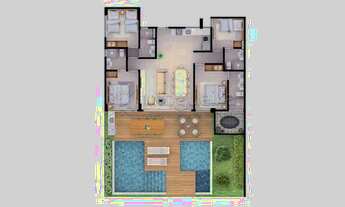 Imagem: Ipojuca - Flat - Muro Alto