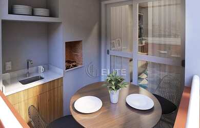 Imagem 3: Excelente apartamento Vila Tibiriça com 53m² - Terraço gourmet com churrasqueira - Lazer