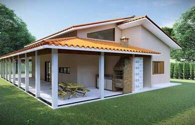 Imagem 3: Terreno com casa 3 quartos e suite