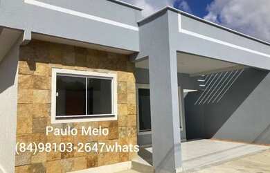 Imagem 3: Casa em Extremoz 3/4 sendo 1 suíte pronta pra morar