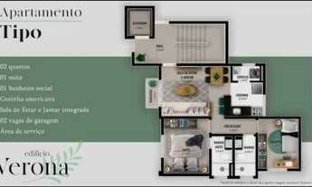 Imagem 2: Apartamento com 2 dormitórios à venda em Belo Horizonte