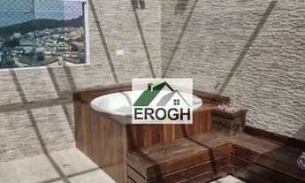 Imagem 2: Cobertura com 2 dormitórios à venda, 100 m² por R$ 415.000,00 - Jardim Santo André - Santo