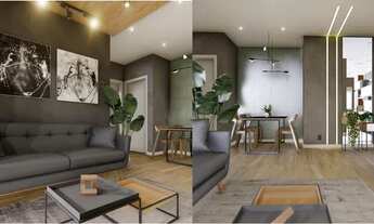 Imagem 5: Apartamento á venda sendo 30m² a 50m² planta 1 e 2 Dorms + varanda + vaga (direto com con