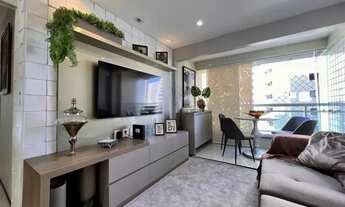 Imagem 3: Ed Jardins de Sintra - Mobiliado - 3 quartos - 76 metros - Lazer Completo - Guararapes