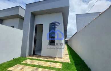 Imagem 2: Casa nova com 03 dorms à venda aceita financiamento, bairro dos Golfinhos, Caraguatatuba