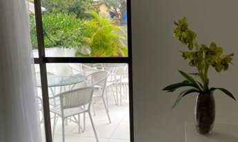 Imagem 7: Apartamento flat com serviços à venda mobiliado e equipado, área de lazer, sala fitness, p