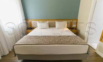 Imagem 3: Flat para locação no Quality Oscar Freire, contendo 32m², 1 dormitório e 1 vaga de garagem