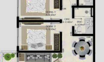 Imagem 6: Residencial Villa del Mar - 62 à 157m², com 2 à 3 Dorm, 1 à 2 Vagas - Imbituba/SC