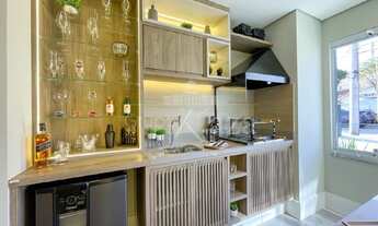 Imagem 9: Apartamento em andar mediano com 2 Suítes, Varanda Gourmet, 2 vagas e vista livre