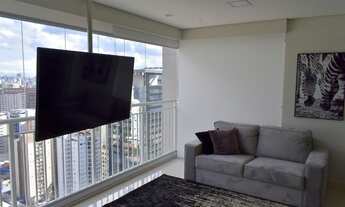 Imagem 2: Apartamento com 1 suíte para alugar, 55 m² por R$ 7.500/mês - Vila Olímpia - São Paulo/SP