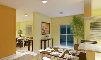 Imagem 4: Vende lindo apartamento no Mogilar, condomínio Flex Mogi, 14° andar, 70 M², 3 dormitórios