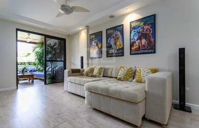 Imagem 7: APARTAMENTO RECREIO 2 quartos + DEPENDÊNCIA- SALA E QUARTOS REFORMADOS - 99m2