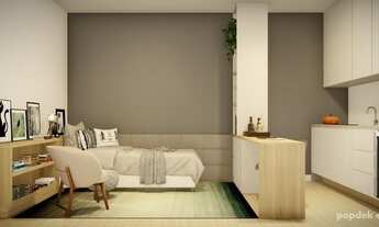 Imagem: Kitnet novinha mobiliada e decorada no melhor