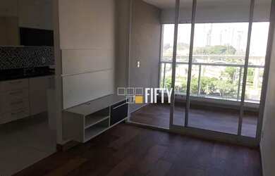Imagem 2: Apartamento com 2 dormitórios para alugar, 67 m² por R$ 3.650/mês - Brooklin - São Paulo/S