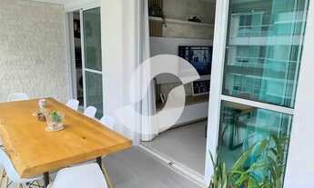 Imagem 3: Apartamento com 120m², varanda, 3 quartos, 1 suíte, 2 vagas, lazer em São Francisco - Nite