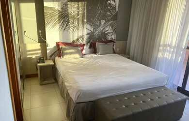 Imagem 4: Flat Mercury Perto Salvador Shopping 1/4 Climatizado Varanda Mobiliado Pituba Aquarius