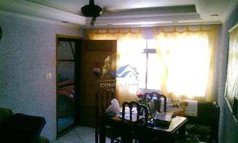 Imagem 4: Casa com 2 dormitórios à venda, 108 m² por R$ 424.000,00 - Areia Branca - Santos/SP