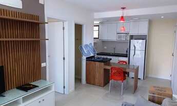 Imagem 3: Apartamento mobiliado quarto e sala com varanda 46m2 na Barra