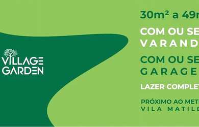 Imagem 3: Apartamento á venda sendo 30m² a 50m² planta 1 e 2 Dorms + varanda + vaga (direto com con