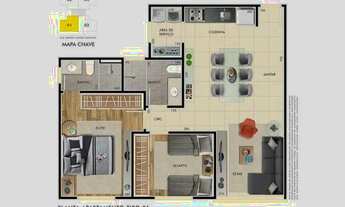 Imagem 2: Apartamento com 2 dormitórios à venda em Belo Horizonte