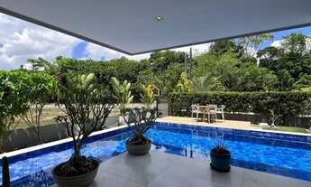 Imagem 6: Vendo casa moderna com 5 quartos, piscina aquecida, energia solar e um jardim belíssimo