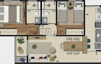 Imagem 2: Apartamento novo para vender e alugar no Condomínio Ever - em frente ao Norte Shopping, Lo