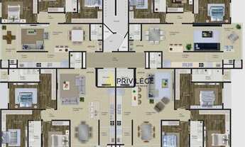 Imagem 7: Apartamento com 3 dormitórios à venda, 98 m² por R$ 2.152.319,34 - Praia Brava - Itajaí/SC