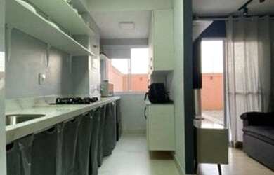 Imagem 4: Apartamento Gardem 2 dorms em Cotia c quintal grande reformado aceita financiamento e FGTS