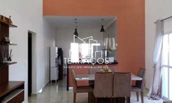 Imagem 4: LINDA CASA TÉRREA RECÉM CONSTRUÍDA COM AT=406 M²/AC=203 M² - 3 DORMITÓRIOS SUÍTES - IBI AR