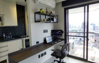 Imagem 2: Apartamento Mobiliado de 1 dormitório na Chácara Santo Antônio com 1 vaga de Garagem