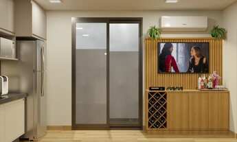 Imagem 4: Casa de condomínio para venda possui 86 metros quadrados com 3 quartos