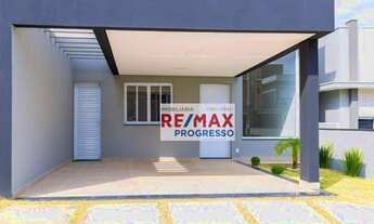 Imagem 2: Casa com 3 dormitórios à venda, 105 m² por R$ 692.000,00 - Jardim Park Real - Indaiatuba/S
