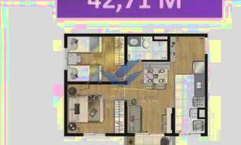 Imagem 5: Apartamento com 2 dormitórios à venda, 42 m² por R$ 250.000,00 - Jabaquara - Santos/SP