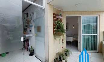 Imagem 6: Apartamento com 2 quartos sendo 1 suíte - Área lateral a venda, 77m² na Praia do Morro