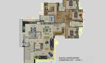 Imagem 4: Apartamento com 4 dormitórios à venda em Belo Horizonte