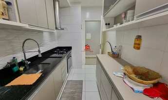 Imagem 2: Apartamento térreo com 3 quartos sendo 1 suíte, semimobiliado com 83,59m²