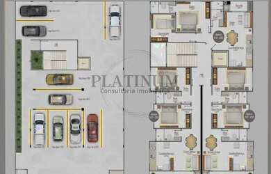 Imagem 5: Apartamento para venda possui 57 metros quadrados com 2 quartos