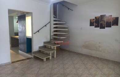 Imagem 3: Casa com 2 dormitórios para alugar, 156 m² por R$ 3.500/mês - Vila Matias - Santos/SP