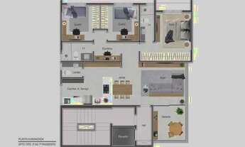 Imagem 6: Apartamento com 3 dormitórios à venda em Belo Horizonte