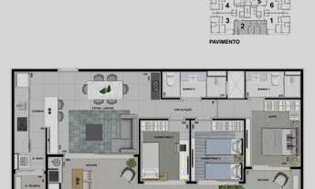 Imagem 7: Cobertura com 4 quartos 2 Suítes