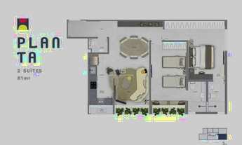 Imagem 3: Lançamento - Apartamentos a venda no Carmo/ Sion- Belo Horizonte/MG