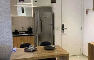 Imagem 4: Apartamento com 1 dormitório para alugar, 53 m² por R$ 5.870,00/mês - Anália Franco - São