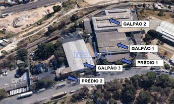 Imagem 2: Terreno Industrial com 3 Galpões Venda - 11.740 m² - Rod. BR 040 - Contagem - MG