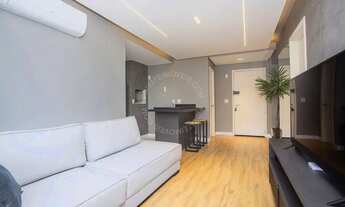 Imagem 2: Apartamento mobiliado para alugar no Petrópolis com 1 quarto (1 suíte