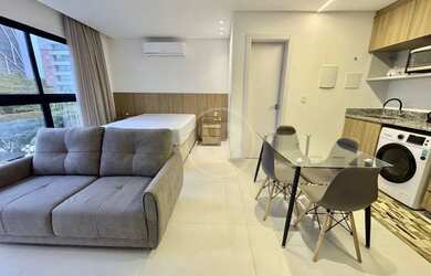 Imagem 2: Loft mobiliado com 35m² e 1 vaga, para alugar no bairro Ponta Aguda, Blumenau/SC