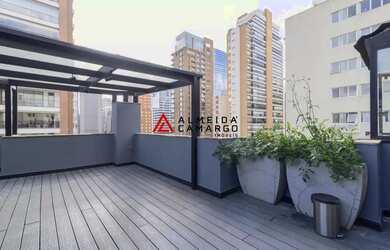 Imagem 7: Cobertura Itaim Bibi Reformada Piscina Aquecida Gourmet Churrasqueira Pizza Shops Faria Li