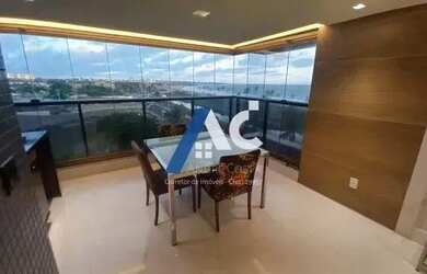 Imagem 2: Sofisticado Apartamento para aluguel com 2/4 + gabinete, 87m² em Jaguaribe - Frente Mar