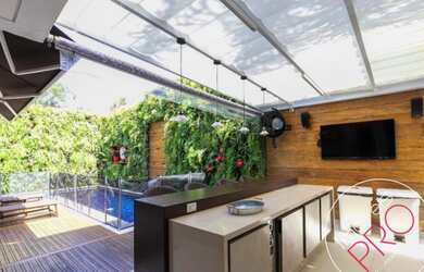 Imagem 3: Brooklin, Casa em Condomínio com 620metros, 4 dormitórios todos suites, 5 vagas, rua tranq