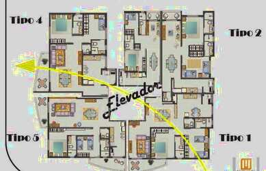 Imagem: Apartamento (tipo - padrao) 3 dormitórios/suite