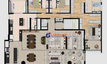 Imagem 3: Apartamento à venda, 271 m² por R$ 6.300.000,00 - Vila Madalena - São Paulo/SP